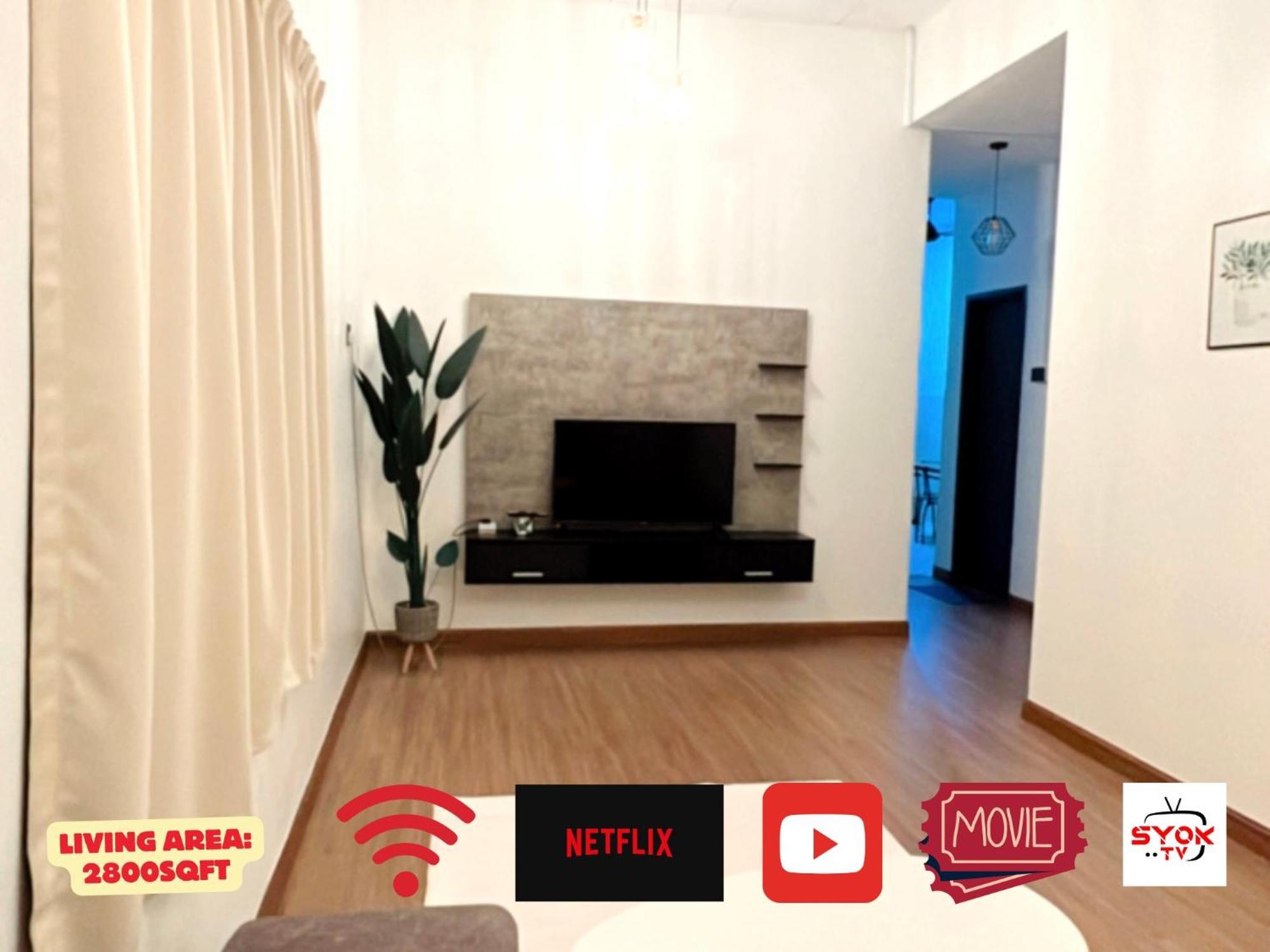 Quayside Cove Homestay - Corner House, Shah Alam Rimbayu Netflix Syok Tv Bbq Kültér fotó